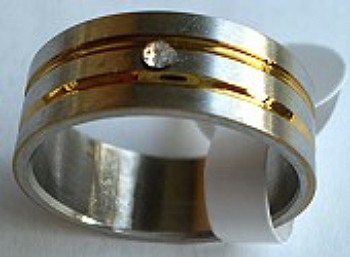 Prsten od nehrđajućeg čelika AR2